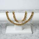 Cadena Rústica para Hombre en Oro Laminado 18K Italiano | Elegante y Resistente