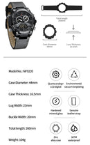 Reloj Naviforce NF9220 Cronógrafo para Hombre | Cuero Casual