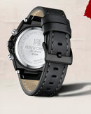 Reloj Naviforce NF9220 Cronógrafo para Hombre | Cuero Casual