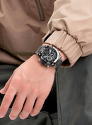 Reloj Naviforce NF9220 Cronógrafo para Hombre | Cuero Casual