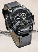 Reloj Naviforce NF9220 Cronógrafo para Hombre | Cuero Casual