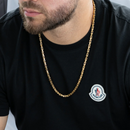 Cadena Rústica para Hombre en Oro Laminado 18K Italiano | Elegante y Resistente